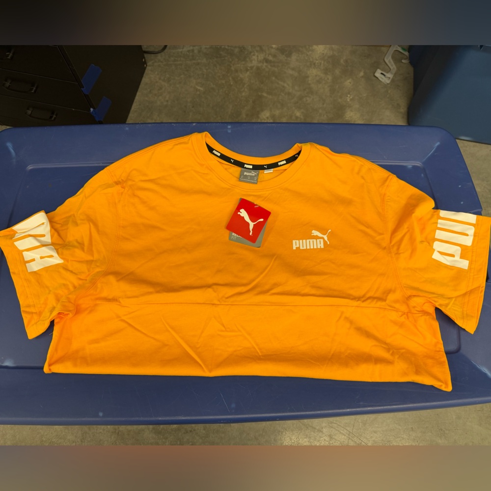 Puma Short Sleeve Logo Tee